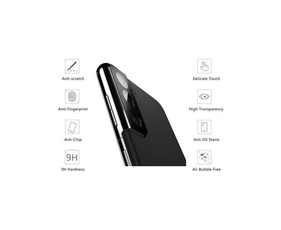 Стекло защитное Drobak 3D camera Samsung Galaxy S21 Plus (464609), изображение 4