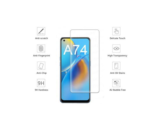 Скло захисне Drobak OPPO A74 (494905), зображення 2 Скло захисне Drobak OPPO A74 (494905), зображення 2