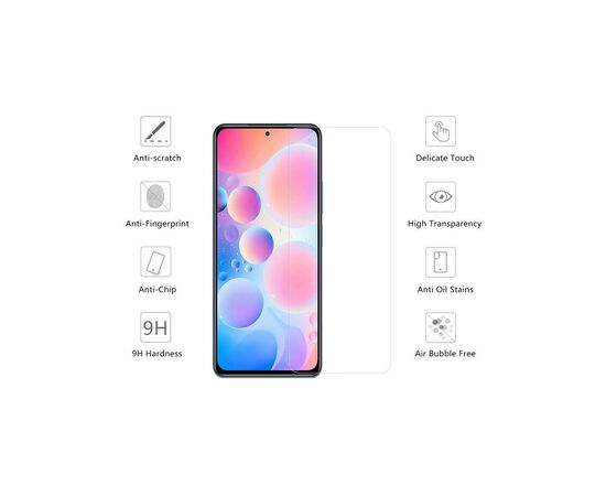 Скло захисне Drobak Xiaomi Mi 11i (494989), зображення 2 Скло захисне Drobak Xiaomi Mi 11i (494989), зображення 2