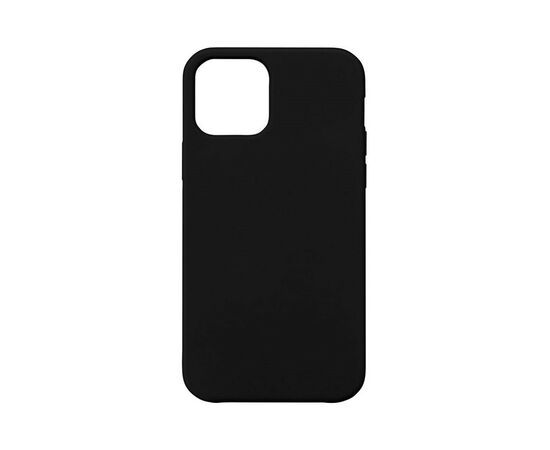 Чехол для моб. телефона Drobak Liquid Silicon Case Apple iPhone 12 Black (707005)