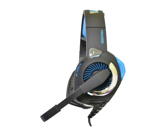 Наушники Microlab G4BB Black-Blue (G4BB), изображение 2 Наушники Microlab G4BB Black-Blue (G4BB), изображение 2