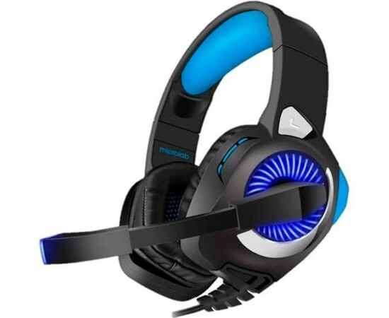 Наушники Microlab G4BB Black-Blue (G4BB)