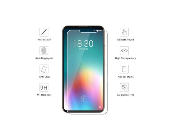 Стекло защитное Drobak Meizu 16T (441651), изображение 2 Стекло защитное Drobak Meizu 16T (441651), изображение 2