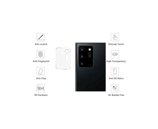 Стекло защитное Drobak camera на Samsung Galaxy Note 20 (222283), изображение 2 Стекло защитное Drobak camera на Samsung Galaxy Note 20 (222283), изображение 2