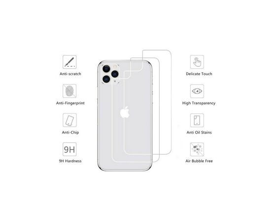 Скло захисне Drobak back panel Apple iPhone 12 pro (232336), зображення 2 Скло захисне Drobak back panel Apple iPhone 12 pro (232336), зображення 2