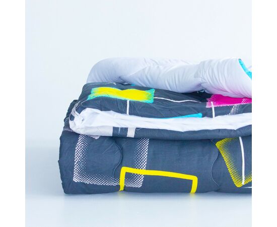 Ковдра MirSon антиалергенна 3М Thinsulate Зима 5233 Print Line Lariana 140x205 см (2200006101338), зображення 4