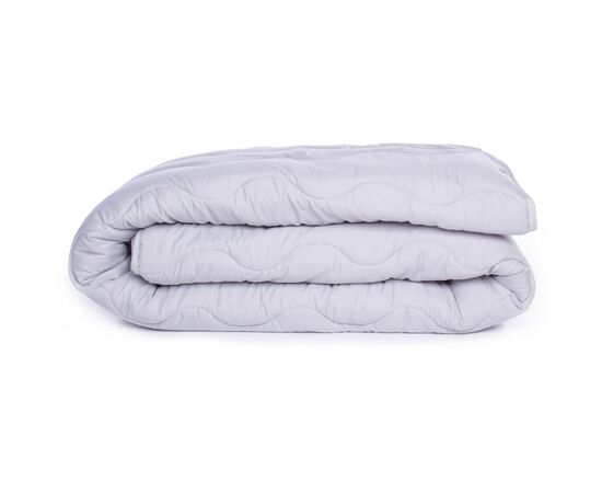 Ковдра MirSon антиалергенна EcoSilk всесезонна №9007 Eco Light Gray 220x240 см (2200005994375)