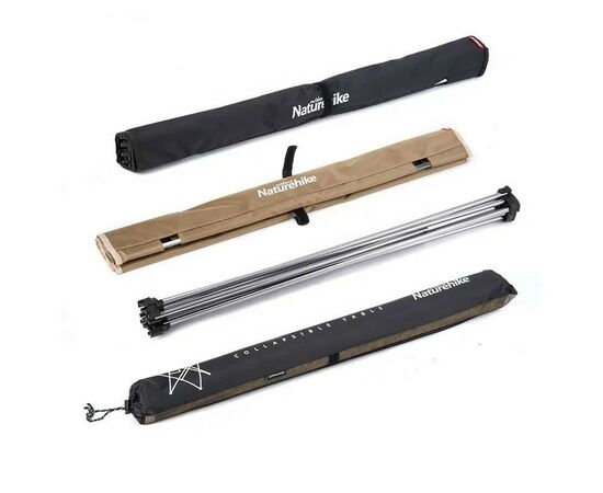 Туристичний стіл Naturehike NH20JJ020 S Aluminium Black (6927595763407), зображення 2 Туристичний стіл Naturehike NH20JJ020 S Aluminium Black (6927595763407), зображення 2