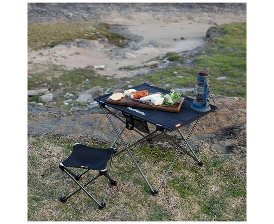 Туристичний стіл Naturehike NH20JJ020 S Aluminium Black (6927595763407), зображення 3 Туристичний стіл Naturehike NH20JJ020 S Aluminium Black (6927595763407), зображення 3