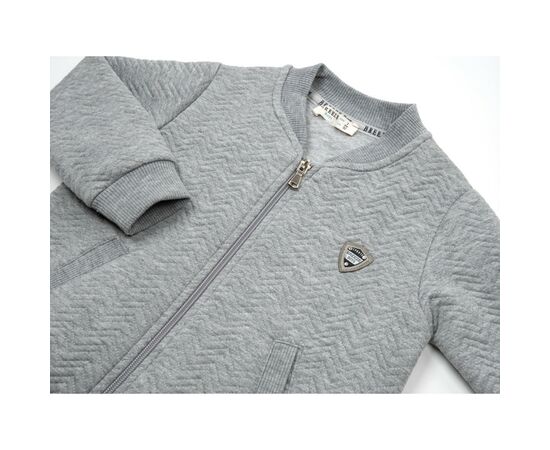 Кофта Breeze на молнии (18292-110B-gray), изображение 3 Кофта Breeze на молнии (18292-110B-gray), изображение 3