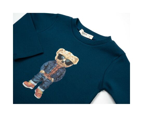 Кофта Breeze с мишкой (18152-86B-blue), изображение 3 Кофта Breeze с мишкой (18152-86B-blue), изображение 3