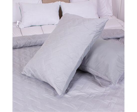 Покривало MirSon набір Deep Line №7104 Glacier Gray покривало 150х210 + 2 наволочки 50х70 (2200005622810), зображення 9 Покривало MirSon набір Deep Line №7104 Glacier Gray покривало 150х210 + 2 наволочки 50х70 (2200005622810), зображення 9