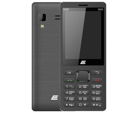 Мобильный телефон 2E E280 2022 Dual SIM Black (688130245210)