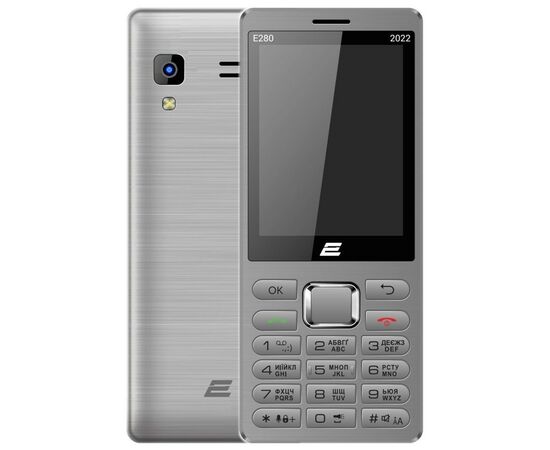 Мобильный телефон 2E E280 2022 Dual SIM Silver (688130245227)