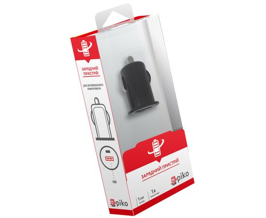 Зарядное устройство Piko MSH-SC-033 (1USB1A) (1283126462580), изображение 2 Зарядное устройство Piko MSH-SC-033 (1USB1A) (1283126462580), изображение 2