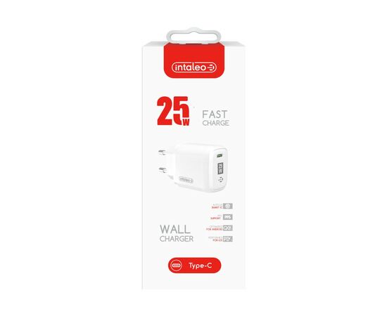 Зарядное устройство Intaleo TCGQPD125 1хType-C 3A/25W QC/PD3.0 (1283126538827), изображение 2 Зарядное устройство Intaleo TCGQPD125 1хType-C 3A/25W QC/PD3.0 (1283126538827), изображение 2