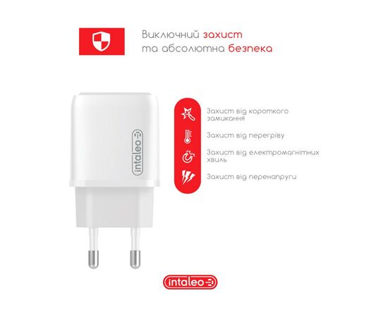 Зарядное устройство Intaleo TCGQPD125 1хType-C 3A/25W QC/PD3.0 (1283126538827), изображение 5 Зарядное устройство Intaleo TCGQPD125 1хType-C 3A/25W QC/PD3.0 (1283126538827), изображение 5
