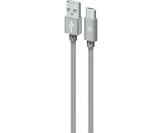 Дата кабель USB 2.0 AM to Type-C 1.0m CBGNYT1 grey Intaleo (1283126489136)