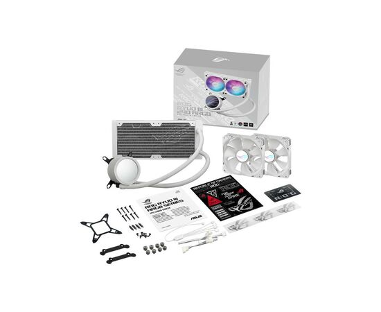 Система водного охлаждения ASUS ROG-RYUO-III-240-ARGB-WHT, изображение 8 Система водного охлаждения ASUS ROG-RYUO-III-240-ARGB-WHT, изображение 8