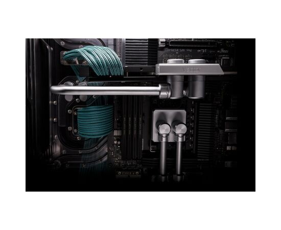 Трубка для СВО Ekwb EK-Loop Metal Tube 14mm 0.8m Pre-Bent 90 - Satin Titanium (2 pcs) (3831109891780), изображение 3 Трубка для СВО Ekwb EK-Loop Metal Tube 14mm 0.8m Pre-Bent 90 - Satin Titanium (2 pcs) (3831109891780), изображение 3
