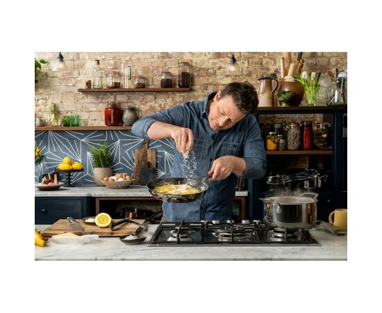 Сковорода Tefal Jamie Oliver Kitchen Essential 24см (E3140474), зображення 5 Сковорода Tefal Jamie Oliver Kitchen Essential 24см (E3140474), зображення 5
