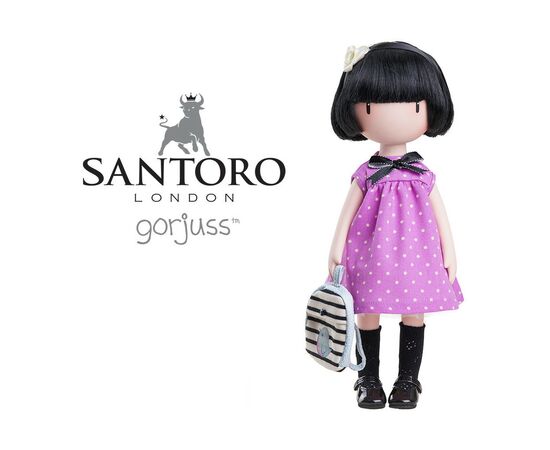 Кукла Paola Reina Santoro Синяя птичка (04907), изображение 3 Кукла Paola Reina Santoro Синяя птичка (04907), изображение 3