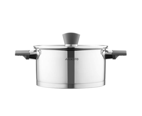 Кастрюля Ardesto Gemini с бакелитовыми ручками 3 л (AR3630G), изображение 3 Кастрюля Ardesto Gemini с бакелитовыми ручками 3 л (AR3630G), изображение 3