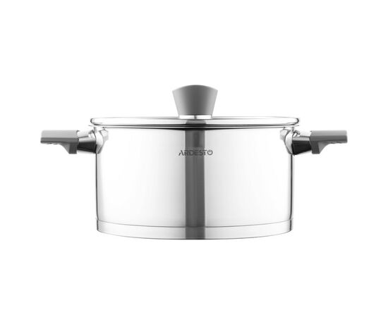 Кастрюля Ardesto Gemini с бакелитовыми ручками 3,9 л (AR3639G), изображение 3 Кастрюля Ardesto Gemini с бакелитовыми ручками 3,9 л (AR3639G), изображение 3