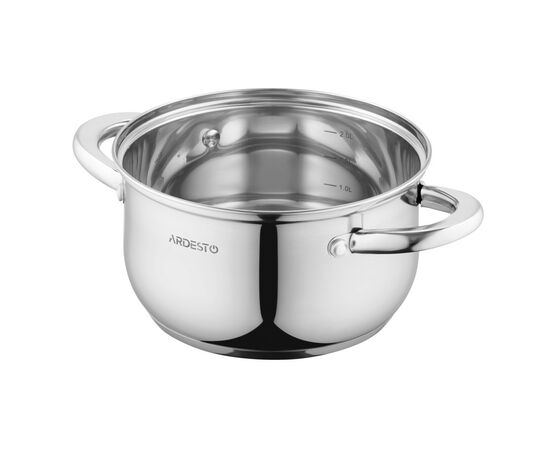 Кастрюля Ardesto Gemini Gourmet 2.3 л (AR1923GSS), изображение 2 Кастрюля Ardesto Gemini Gourmet 2.3 л (AR1923GSS), изображение 2