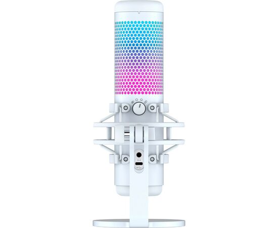 Мікрофон HyperX QuadCast S White (519P0AA), зображення 2 Мікрофон HyperX QuadCast S White (519P0AA), зображення 2