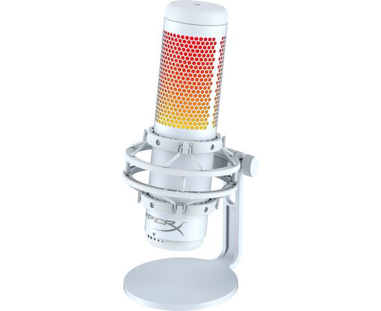 Мікрофон HyperX QuadCast S White (519P0AA), зображення 3 Мікрофон HyperX QuadCast S White (519P0AA), зображення 3