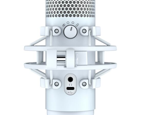 Мікрофон HyperX QuadCast S White (519P0AA), зображення 5 Мікрофон HyperX QuadCast S White (519P0AA), зображення 5