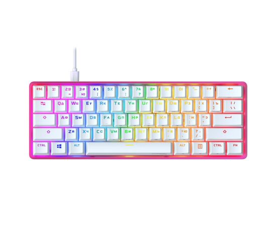 Клавіатура HyperX Alloy Origins 60 Pink (572Y6AA)