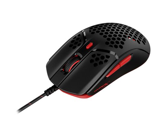 Мышка HyperX Pulsefire Haste Black-Red (4P5E3AA), изображение 2 Мышка HyperX Pulsefire Haste Black-Red (4P5E3AA), изображение 2