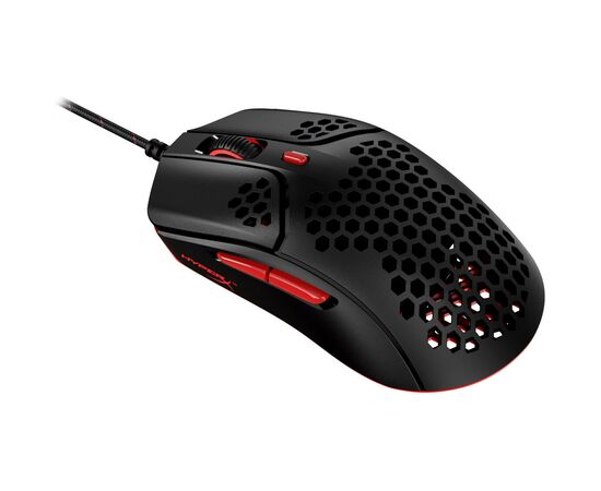 Мышка HyperX Pulsefire Haste Black-Red (4P5E3AA), изображение 3 Мышка HyperX Pulsefire Haste Black-Red (4P5E3AA), изображение 3