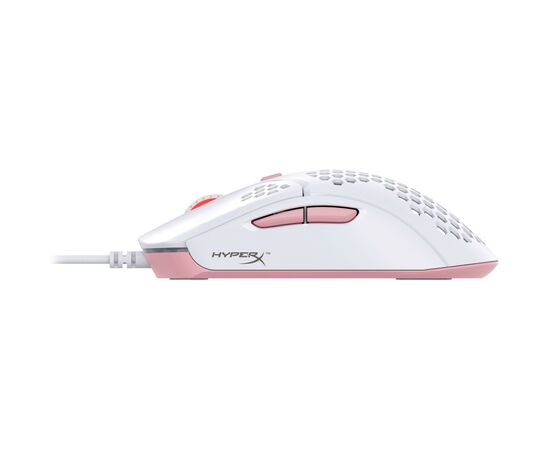 Мышка HyperX Pulsefire Haste White-Pink (4P5E4AA), изображение 4 Мышка HyperX Pulsefire Haste White-Pink (4P5E4AA), изображение 4