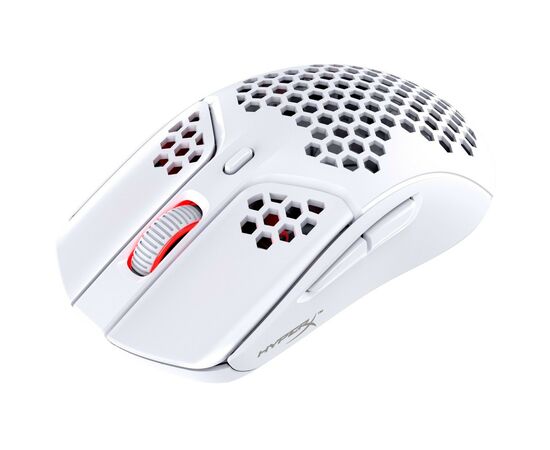 Мышка HyperX Pulsefire Haste Wireless White (4P5D8AA), изображение 2 Мышка HyperX Pulsefire Haste Wireless White (4P5D8AA), изображение 2