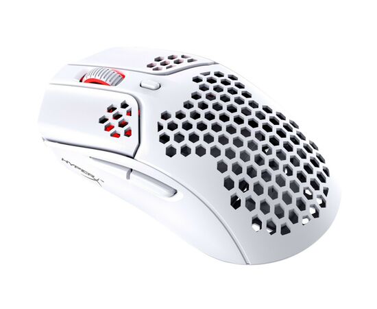 Мышка HyperX Pulsefire Haste Wireless White (4P5D8AA), изображение 3 Мышка HyperX Pulsefire Haste Wireless White (4P5D8AA), изображение 3