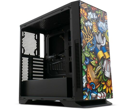 Корпус Vinga Black Widow Ukraine Free (01230011784), зображення 3