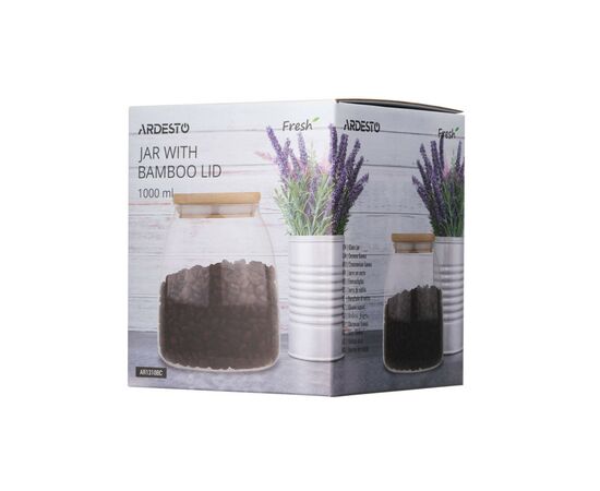 Емкость для сыпучих продуктов Ardesto Fresh Classic 1000 мл (AR1310BC), изображение 2