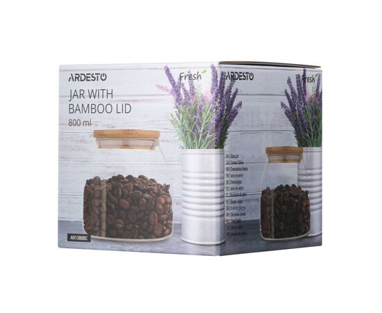 Ємність для сипучих продуктів Ardesto Fresh Classic 800 мл (AR1380BC), зображення 2