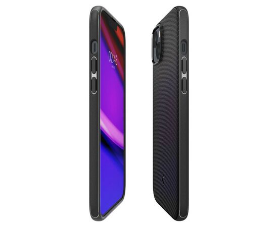 Чехол для моб. телефона Spigen Apple Iphone 14 Plus Mag Armor MagFit, Matte Black (ACS04918), изображение 4 Чехол для моб. телефона Spigen Apple Iphone 14 Plus Mag Armor MagFit, Matte Black (ACS04918), изображение 4