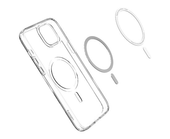 Чехол для моб. телефона Spigen Apple Iphone 14 Plus Ultra Hybrid MagFit, Carbon Fiber (ACS04904), изображение 6 Чехол для моб. телефона Spigen Apple Iphone 14 Plus Ultra Hybrid MagFit, Carbon Fiber (ACS04904), изображение 6