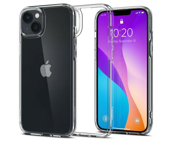 Чехол для моб. телефона Spigen Apple iPhone 14 Plus Ultra Hybrid, Crystal Clear (ACS04894), изображение 2 Чехол для моб. телефона Spigen Apple iPhone 14 Plus Ultra Hybrid, Crystal Clear (ACS04894), изображение 2