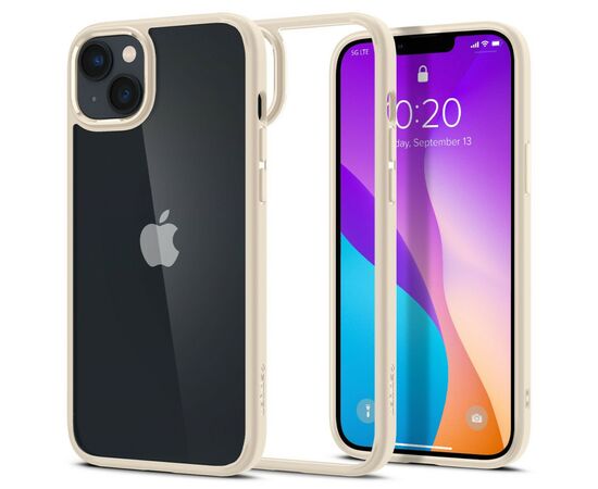 Чехол для моб. телефона Spigen Apple Iphone 14 Plus Ultra Hybrid, Sand Beige (ACS04898), изображение 3 Чехол для моб. телефона Spigen Apple Iphone 14 Plus Ultra Hybrid, Sand Beige (ACS04898), изображение 3