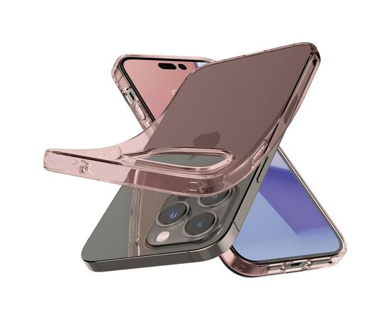 Чехол для моб. телефона Spigen Apple Iphone 14 Pro Crystal Flex, Rose Crystal (ACS04665), изображение 4 Чехол для моб. телефона Spigen Apple Iphone 14 Pro Crystal Flex, Rose Crystal (ACS04665), изображение 4