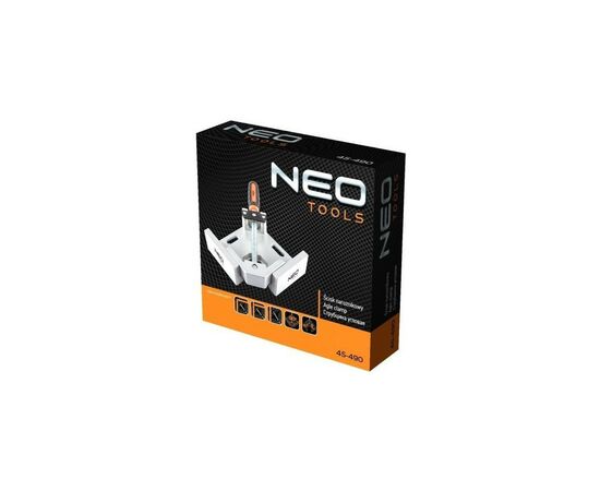 Струбцина Neo Tools угловая, алюминиевая, направляющая 95 мм, 70х70мм (45-490), изображение 5 Струбцина Neo Tools угловая, алюминиевая, направляющая 95 мм, 70х70мм (45-490), изображение 5