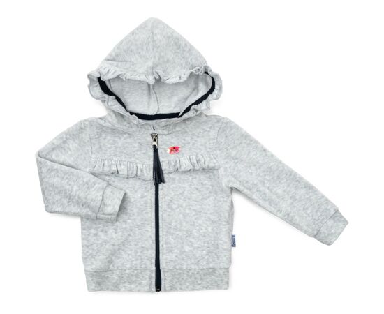 Набор детской одежды Miniworld велюровый (15377-62G-gray), изображение 3