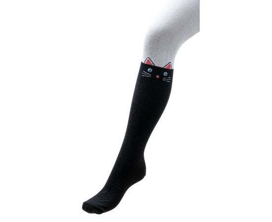 Колготки UCS Socks з котиками (M0C0301-1196-9G-whiteblack)