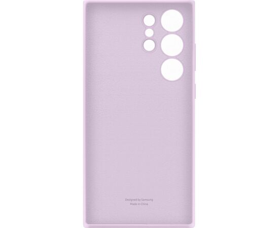Чехол для мобильного телефона Samsung Galaxy S23 Ultra Silicone Case Lilac (EF-PS918TVEGRU), изображение 2 Чехол для мобильного телефона Samsung Galaxy S23 Ultra Silicone Case Lilac (EF-PS918TVEGRU), изображение 2